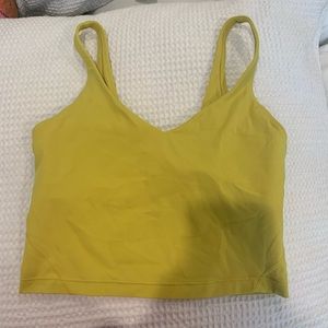 lyly lemon align tank top